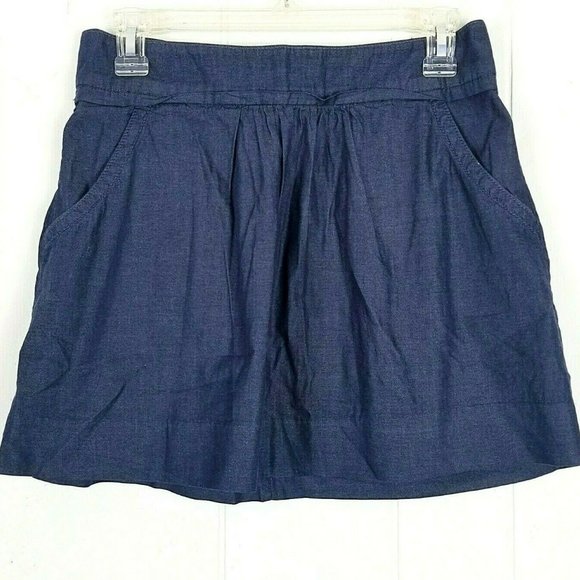 J. Crew Dresses & Skirts - J.Crew Chambray Skirt Size 0
